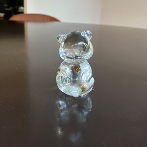 Fenton Birthday Bear November Topaz